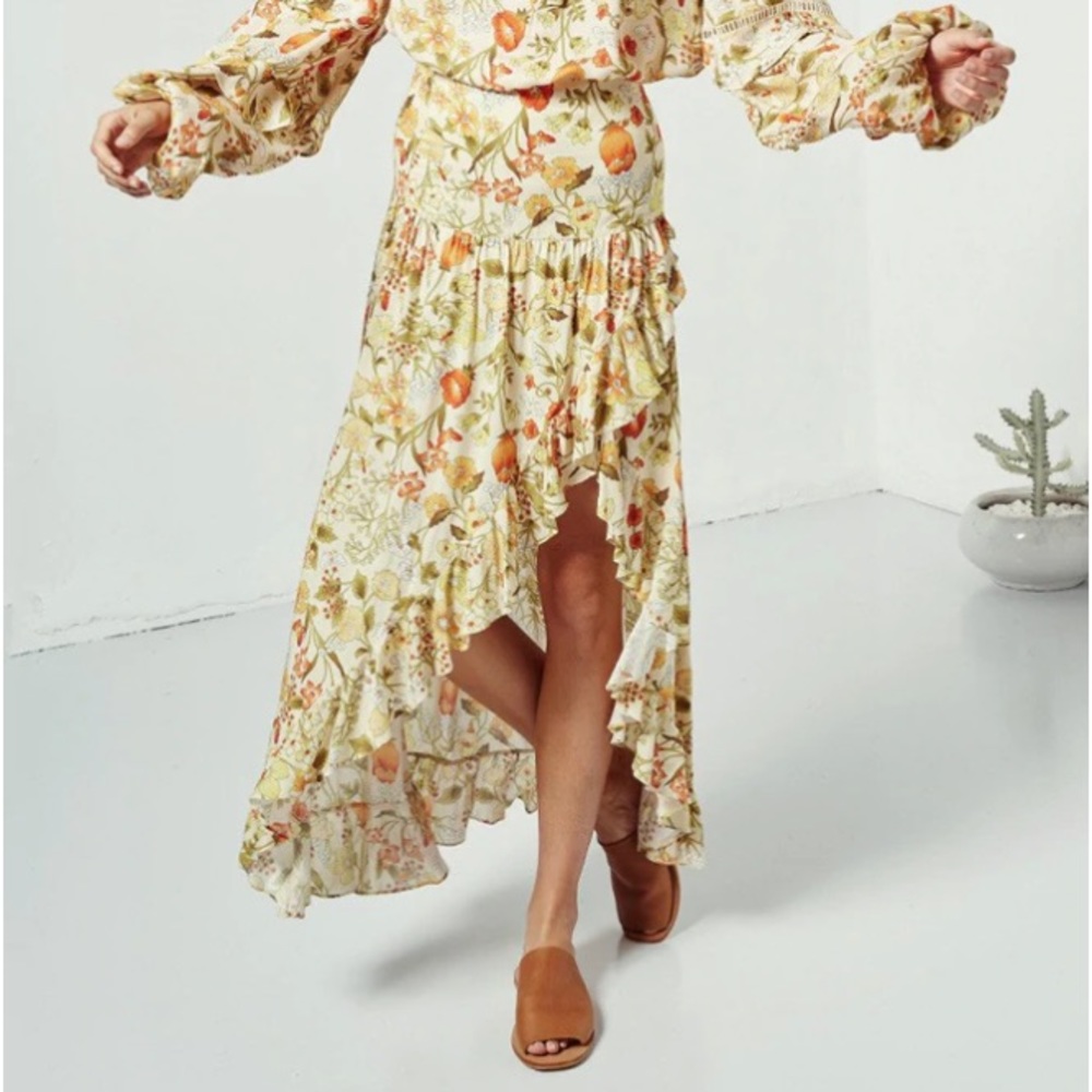 NEW Spell Sayulita Frill Skirt - Picture 5 of 15